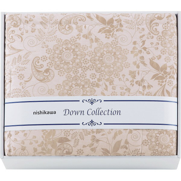 【店内全品ポイント5倍】香典返し 法要 返礼品 法事 粗供養 [ 西川 洗えるダウンケット ベージュ YE020..