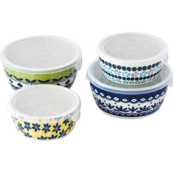 【店内全品ポイント5倍】香典返し 法要 返礼品 法事 粗供養 [ ポタリーフィールド レンジパック4点セッ..