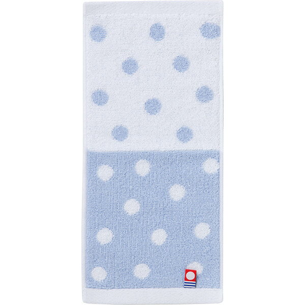 今治ドット ポケットタオルハンカチ ブルー DP-04-BL 香典返し 満中陰志 お供え 粗供養 詰め合わせ 忌明け 志 偲草 忌明け 志 偲草 法事 法要 香典 返し 49日 挨拶状 奉書 お悔やみ 初盆 お盆