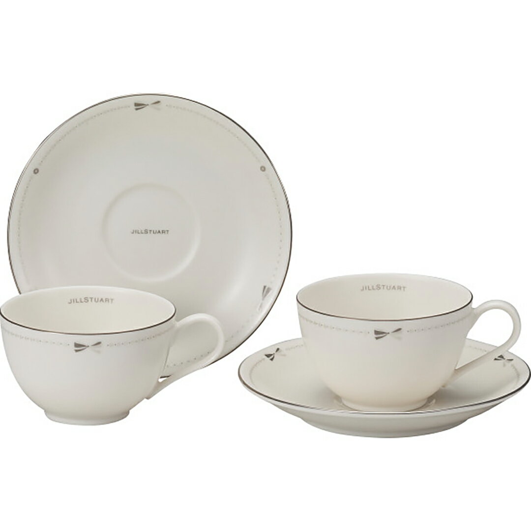 【店内全品ポイント5倍】香典返し 法要 返礼品 法事 粗供養 [ ジルスチュアート ペアティー碗皿 41635‐..