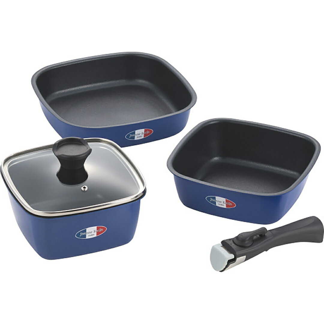 【店内全品ポイント5倍】香典返し 法要 返礼品 法事 粗供養 [ ジャンヌ・エコール 着脱ハンドル角型鍋3..