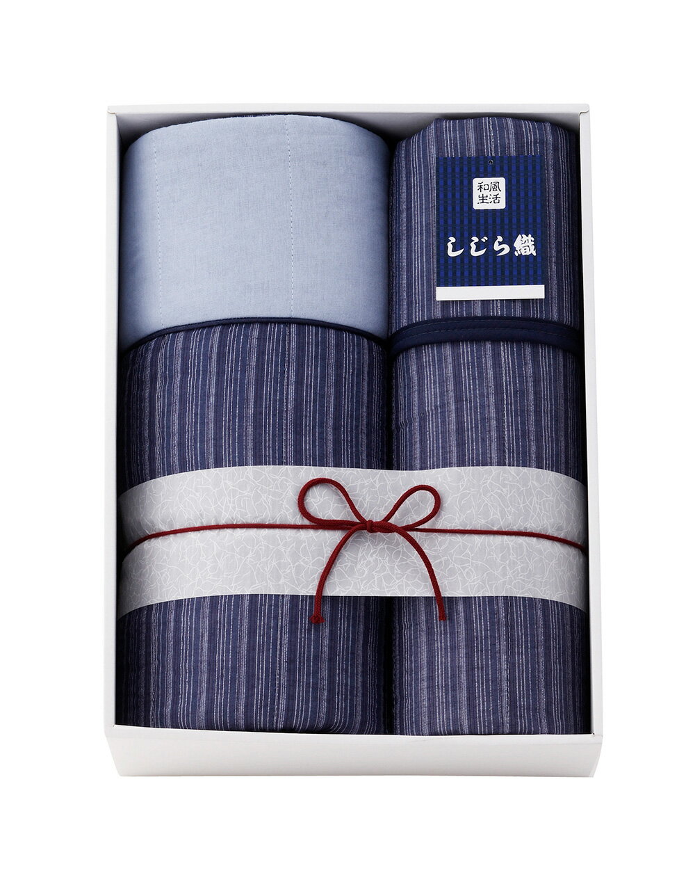 しじら織肌掛けふとん&敷パット SSJ-2212 香典返し 御供 粗供養 詰め合わせ 忌明け 志 偲草 忌明け 志 偲草 法事 法要 香典 返し 49日 挨拶状 奉書 お悔やみ 香典 満中陰志 満中 初盆 お盆