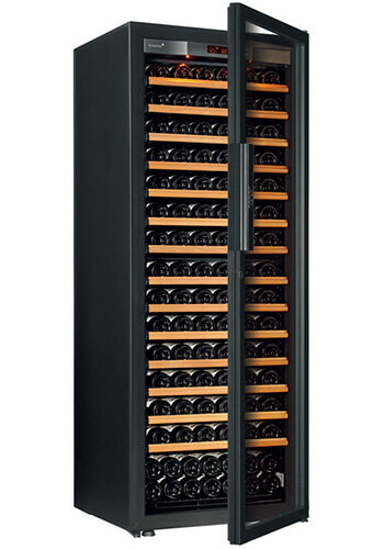 【送料無料】ユーロカーヴ ピュア ワインセラー Lサイズ 182本 スライド棚 ガラス扉 Pure-L-C-PTHF
