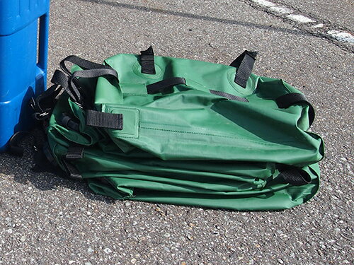 テント専用【バッグ型】重り・ウェイト 携帯に便利なバッグタイプ 水を重しに利用 2個セット