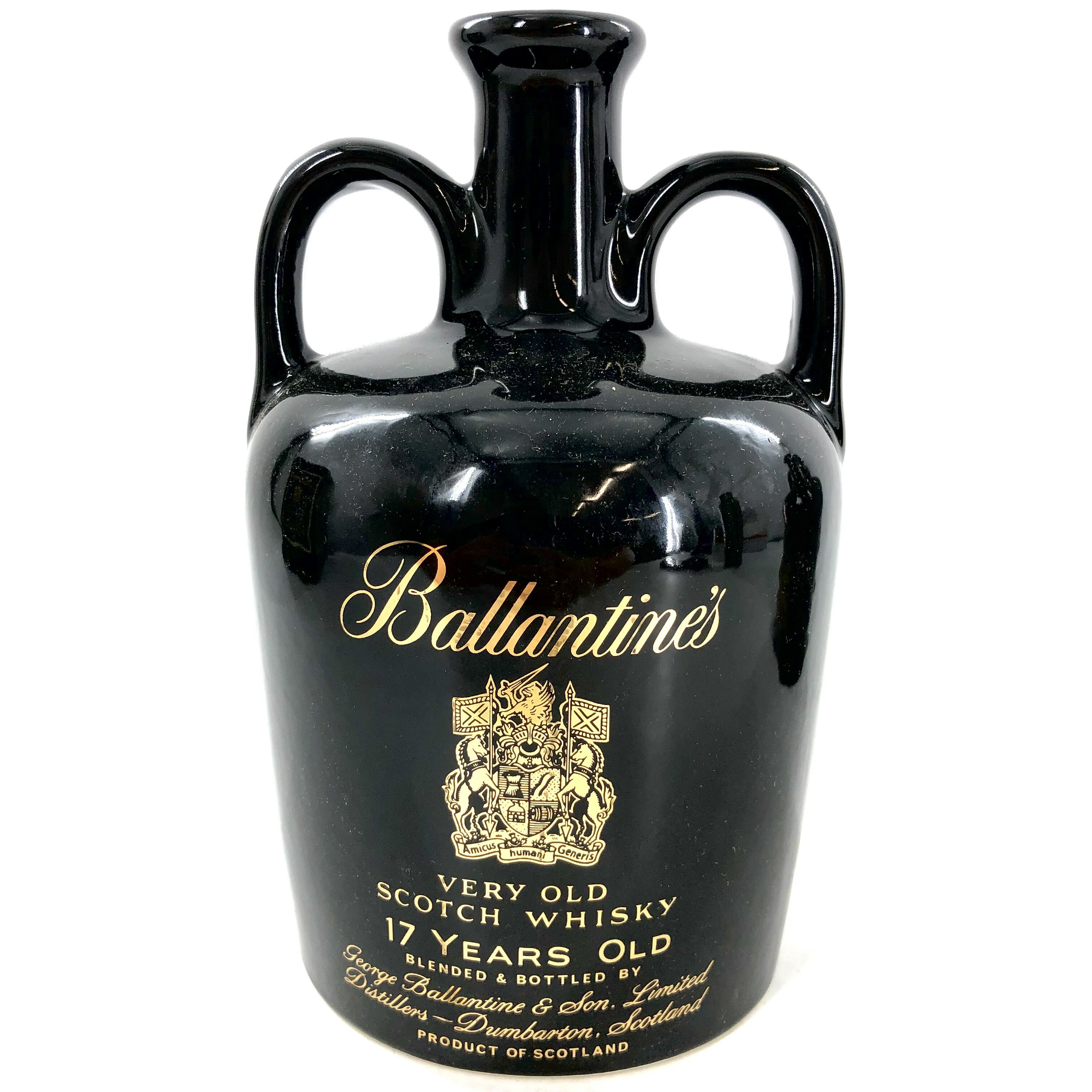 【中古】Ballantine's バランタイン 17年 陶器ボトル ブレンデッドスコッチウイスキー 750ml 43% 箱付 2本【WI-370】