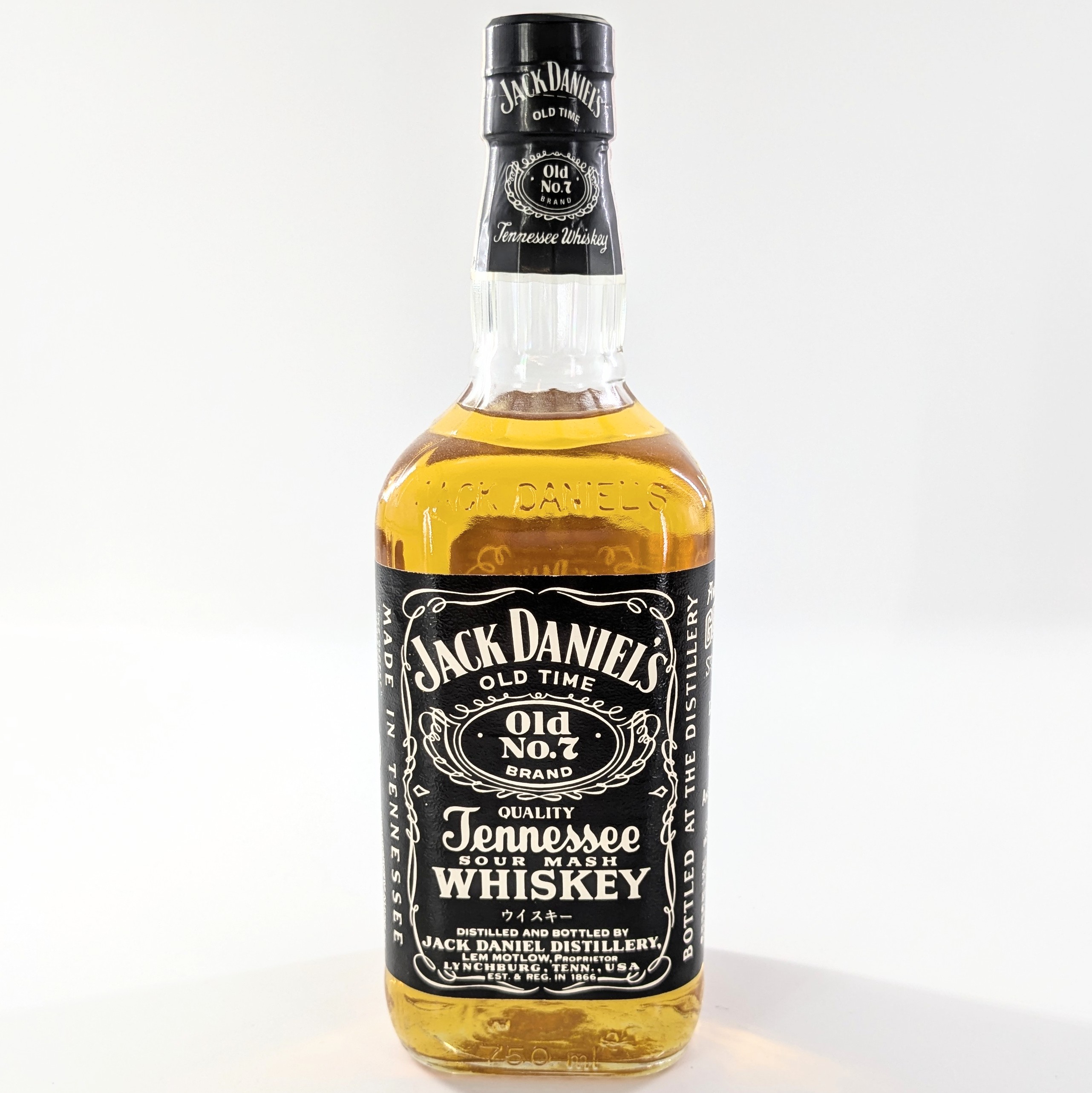 【中古】JACK DANIEL'S ジャックダニエル ブラックラベル テネシーウイスキー 750m...