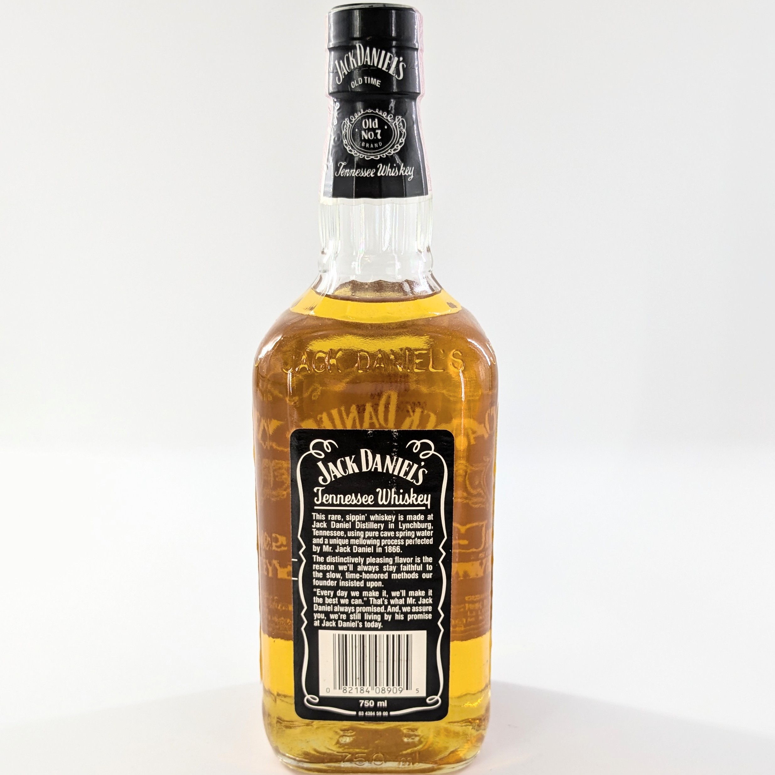 【中古】JACK DANIEL'S ジャックダニエル ブラックラベル テネシーウイスキー 750m...