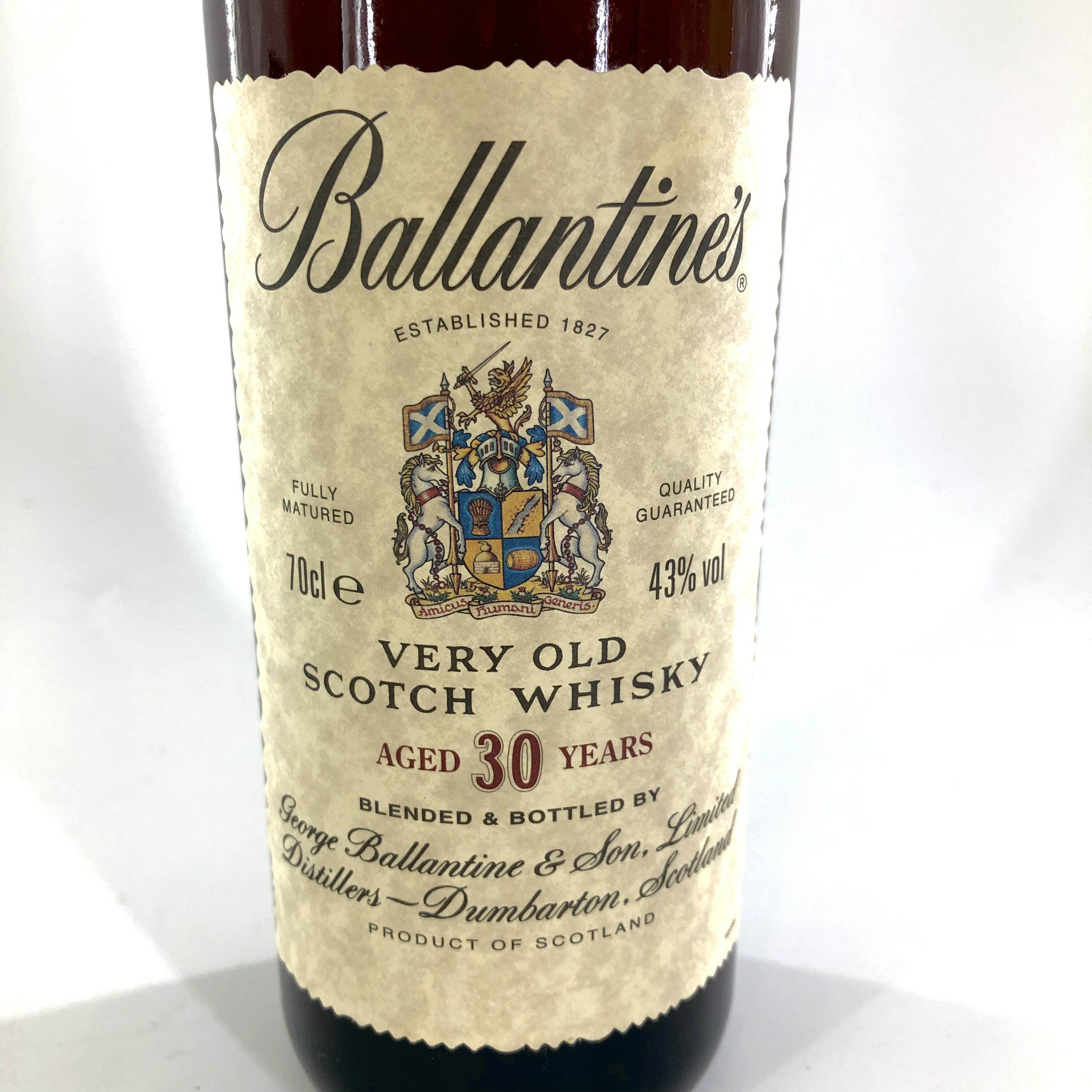 【中古】Ballantine's バランタイン 30年 ブレンデッドスコッチウイスキー 700ml 43% 箱付【WI-159】