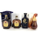 【中古】Crown Royal クラウンロイヤル 10年 Ballantine's バランタイン 21年 PURITY ピュリティ 4本 ブレンデッドカナディア...