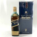 【中古】Johnnie Walker ジョニーウォーカー Blue Label ブルーラベル ブレンデッドスコッチウイスキー 750ml 43%【WI-54】