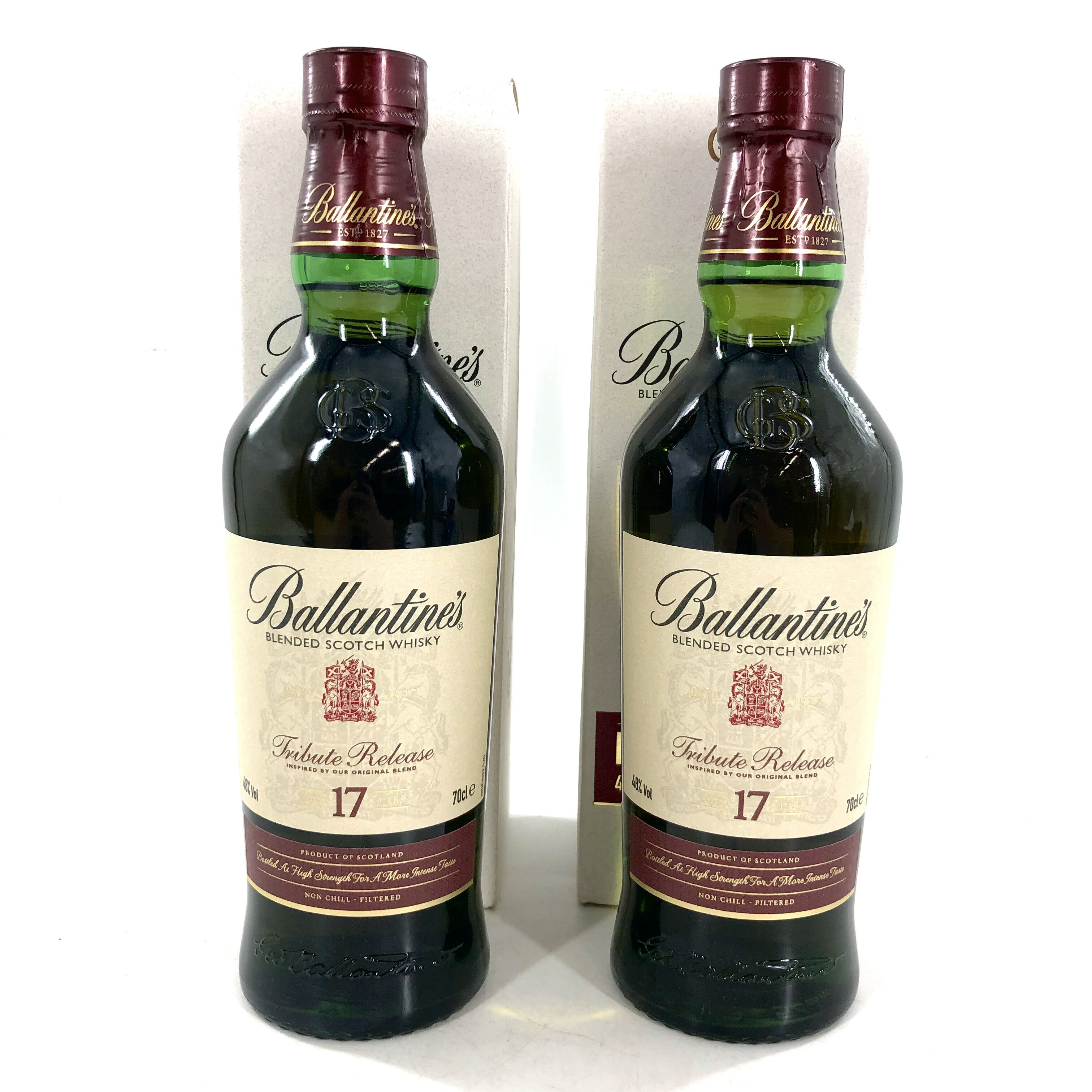 【中古】Ballantine's バランタイン 17年 トリビュートリリース ブレンデッドスコッチウイスキー 700ml..