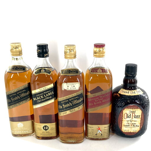 【中古】Johnnie Walker ジョニーウォーカー ブラックラベル エクストラスペシャル 12年 レッドラベル Old Parr オールドパー 12年 ブレンデッドスコッチウイスキー 760ml 750ml 1000ml 40% 43%【WI-197】 【中古】Johnnie Walker ジョニーウォーカー ブラックラベル エクストラスペシャル 12年 レッドラベル Old Parr オールドパー 12年 ブレンデッドスコッチウイスキー 760ml 750ml 1000ml 40% 43%【WI-197】