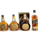 【中古】Johnnie Walker Swing ジョニーウォーカー スイング ブラックラベル 12年 黒キャップ ブレンデッドスコッチウイスキー 750ml 43% 箱付 4本【WI-377】