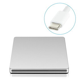 外付けDVDドライブ USB Type-C ポータブル Type-c USB変換アダプタ 吸込み式 超スリム 外付けDVDプレーヤー MacBookPro/Mac/Laptop/Desktopなどに Windows/Linux/MacOS汎用 TPCDVD18