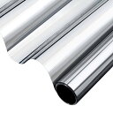 窓ガラス用反射断熱フィルム 断熱シート 外貼り可 200×50cm UVカット 省エネ 目隠しシート 紫外線ブロック 遮熱/保温 CCFM5020(3)