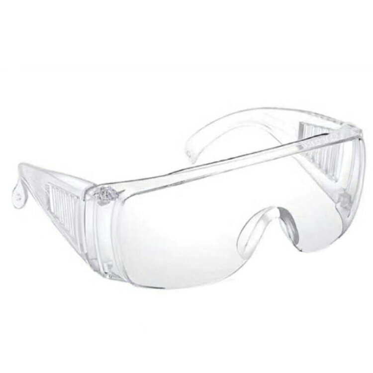 防塵防飛沫ゴーグル 保護眼鏡 透明