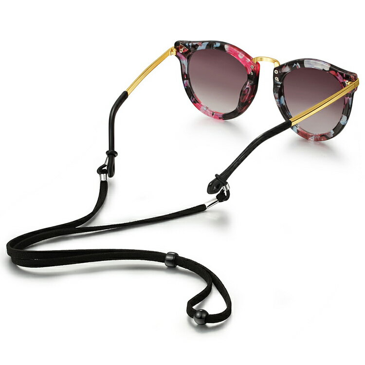 眼鏡用ストラップコード メガネ紐 スウェード調 約70cm 調節可 メガネ固定用バンド 首掛け ノンスリップコード メガネチェーン アイウェアストラップLP-GSDG2156