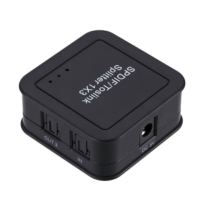ポータブルSPDIF/TosLink分配器 光デジタル分配器 1入力3出力 オーディオ分配器 TosLink PS4 Blu-ray DVD対応 光ファイバー オーディオスプリッタ 音声分配器 SPD1IN3O funlifestore-10007777 ファンライフ楽天市場店 サンプル画像2