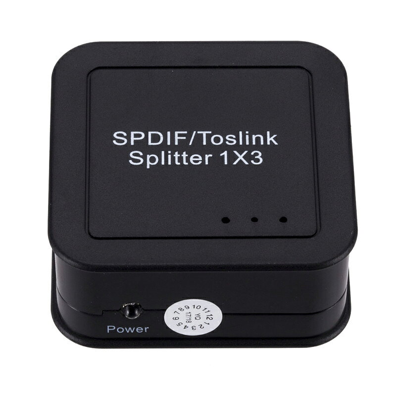 ポータブルSPDIF/TosLink分配器 光デジタル分配器 1入力3出力 オーディオ分配器 TosLink PS4 Blu-ray DVD対応 光ファイバー オーディオスプリッタ 音声分配器 SPD1IN3O funlifestore-10007777 ファンライフ楽天市場店 サンプル画像3