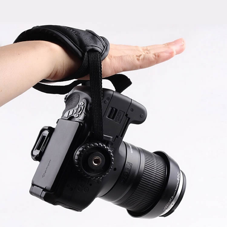 カメラグリップ ハンドストラップ パット付き 手ブレを軽減 
