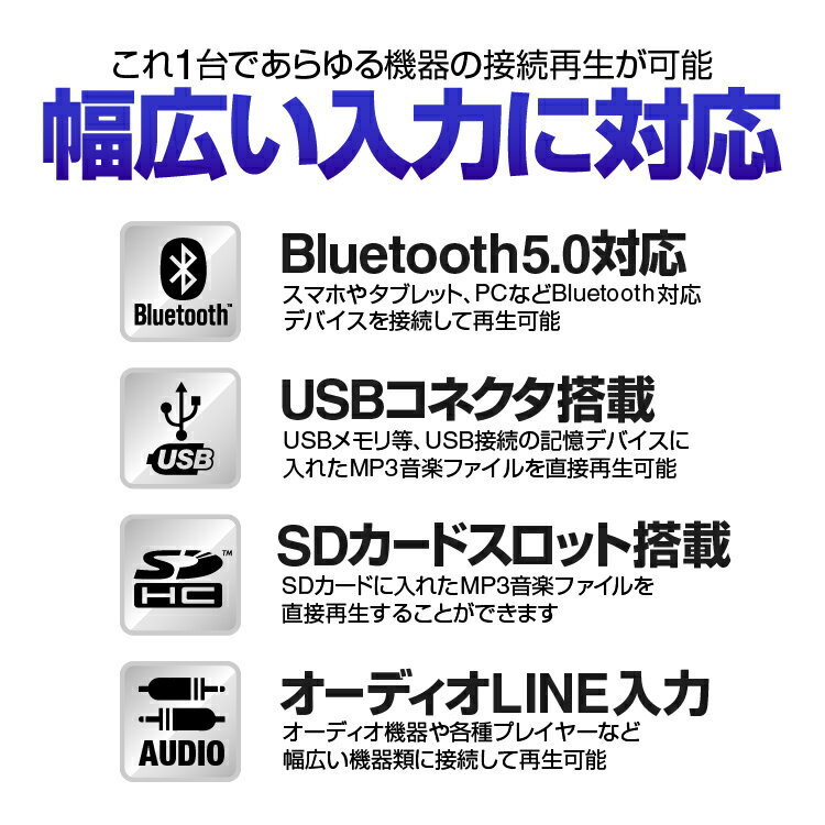 �ǥ����륢��� �����ǥ�������� 40W+40W �������800W Bluetooth5.0 USB���� SD������ Hifi ���ƥ쥪 �ǥ奢��ޥ���ü���դ� LPAK45