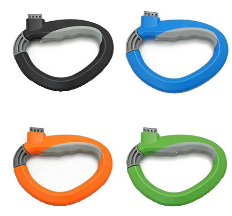 ショッピングバッグ用グリップ 重くなったレジ袋もラクラク持てます！お得な2個セット SBG01