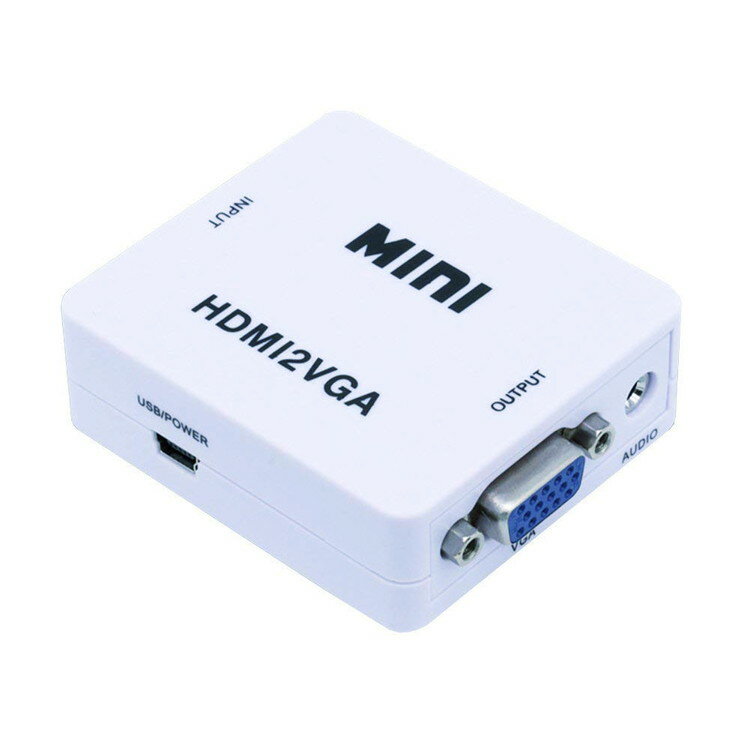 HDMI to VGA ϊ@Ro[^[ ϊA_v^ HDMIMVGAo͐Mɕϊ HDMI2VGA