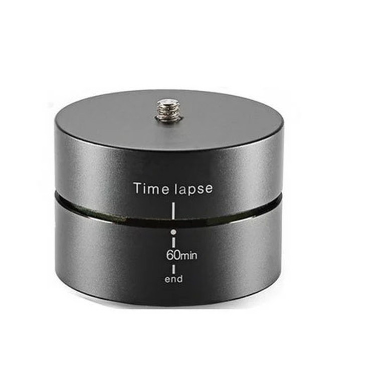 タイムラプス 動画 Gopro適用 60分 360度回転雲台 電池不要 デジカメ・ アクションカメラ・スマホなど インターバル動画撮影 TMLP60