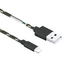 iPhone Android 高品質usb充電ケーブル LT8ピン microUSB 断線防止 ケーブル 黒限定 1m NLC1M