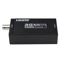 mini SDI to HDMI 変換器 SDI→HDMIコンバーター HD-SDI SD-SDI 3G-SDI対応 HDMI変換器 SDI入力HDMI出力 信号変換 BNC/SDI TO HDMI ESD保護 解像度1080P SDI2HDMI