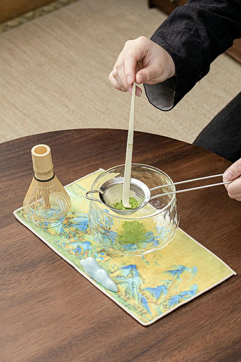 抹茶セット 茶道具 セット 抹茶を点てる道具 耐熱ガラス 茶碗 茶器 入門セット 本...