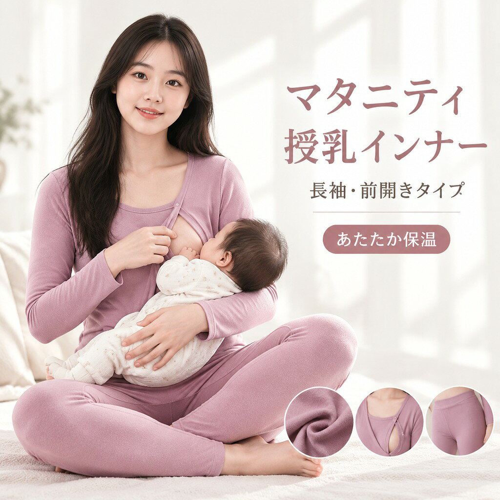 商品詳細 ブランド名 BlueRose fashion street 商品名 マタニティ 授乳インナー 温か 保温 秋 冬 マタニティ 肌着 長袖 フロントオープン 授乳口 ズボン ウエスト調節可 マタニティウエア 妊婦服 寝巻き 部屋着 インナー マタニティ服 M L XL XXL 3XL 産前 産後 授乳期 弾力 柔軟 通気性 吸湿 優しい着心地 種別名称マタニティ肌着 サイズM「40-52kg」 L「52-60kg」 XL「60-70kg」 XXL「70-80kg」 3XL「80-92kg」 カラー長袖:NO1「ブラック」 NO2「ヌード」 NO3「ピンク」NO4「パープル」 ズボン:NO5「ブラック」NO6「ヌード」 NO7「ピンク」NO8「パープル」 長袖とズボンのセット:NO9「ブラック」NO10「ヌード」 NO11「ピンク」NO12「パープル」 商品メリット・お腹に優しい。 ・吸汗で通気性が良く優しい着心地。 ・産前産後兼用。 ご使用上の注意●お肌に合わない場合や、かぶれ・かゆみ等を感じた場合はご使用を おやめください。 ●メーカーの生産時期や生産ロットにより、同じ商品でも色の出方(濃淡)や柄が多少異なる場合がございます。 また、撮影時の光の加減やお客様がお使いのモニターの影響などにより、 商品紹介画像の色と実際の商品の色が若干異なる場合もございます ●サイズは測り方により誤差が生じる場合がございます。 同じサイズでも色やデザインによって若干大きさが異なる場合もございます。 ●本来の目的以外でのご使用はおやめください。 素材ポリエステル 生産国MADE IN CHINA