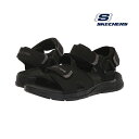 スケッチャーズ サンダル メンズ SKECHERS(スケッチャーズ) GO CONSISTENT SANDAL-TRIBUTARY ゴーコンシスタント サンダル トリビュータリー 229097 BBK ブラック