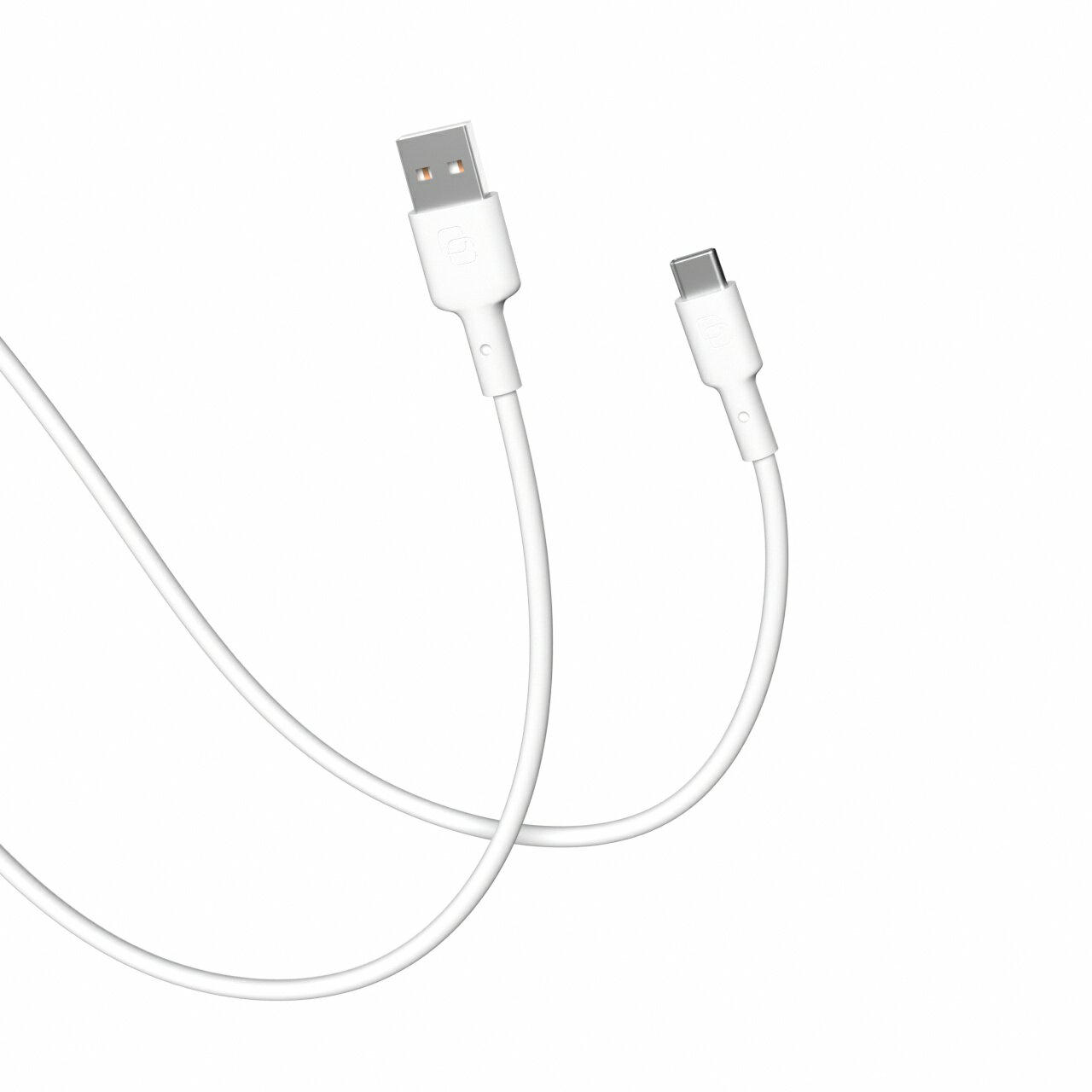 CellCube TSUNAGU mayu USB-A to USB-Cケーブル（1.0m）白　WH　ホワイト