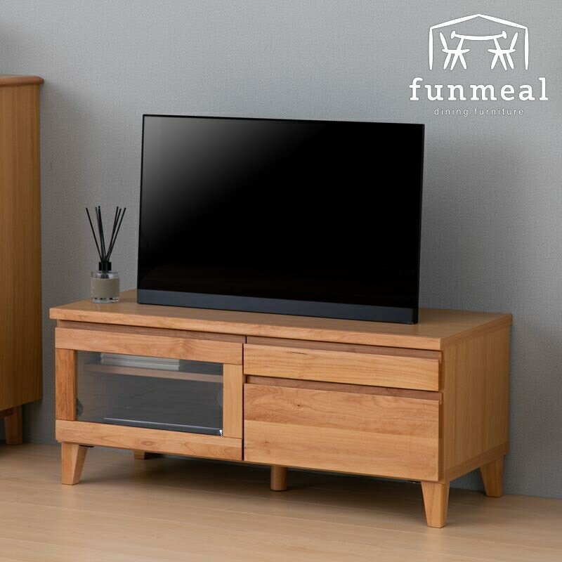 Tvボード テレビ台 収納家具 一人暮らし おしゃれ 北欧 木製 テレビボード リビング収納 無垢材 Tv アルダー フロック3 宅配便配送 Alder 101 027 100 天然木 Flock 3 100cm