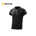 SKINS (スキンズ) 18121345 S-3 M'S SHORT SLEEVE TOP 019/ブラック