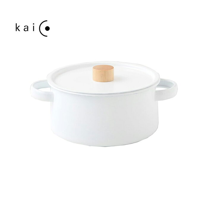 Rakuten - kaico kaico ホーロー両手鍋 2.6L K-010 20cm