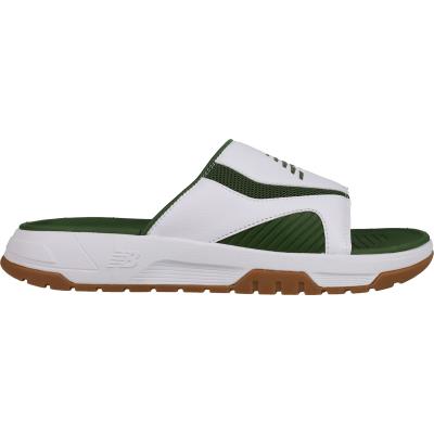 NEW BALANCE - ニューバランス 200 Premium v3 Slide Sandal M200379D WHITE/GREEN マルチスポーツ シャワーサンダル