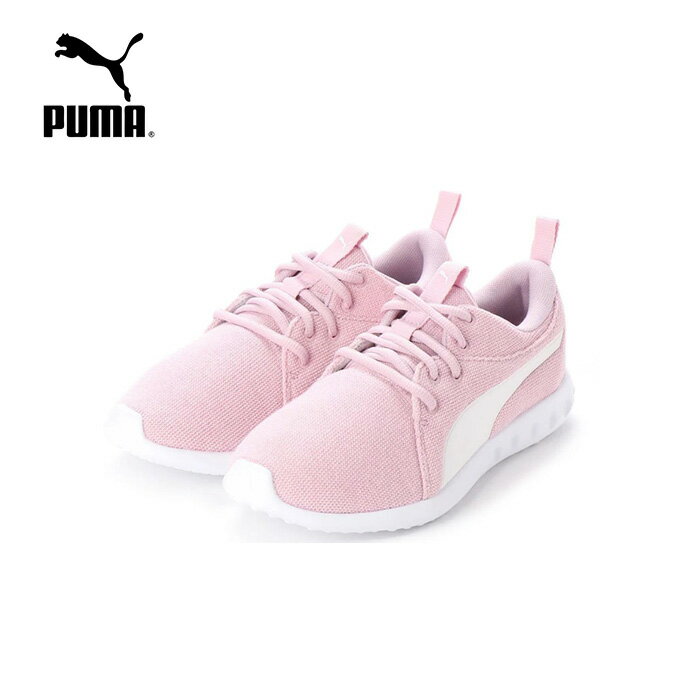 PUMA プーマ Carson 2 Knit NM Wns　カーソン 2 ニット NM ウィメンズ 191085 03　ピンク×ホワイト　|ランニングシューズ トレーニングシューズ　レディーススニーカー 　レディース　ウィメンズ|