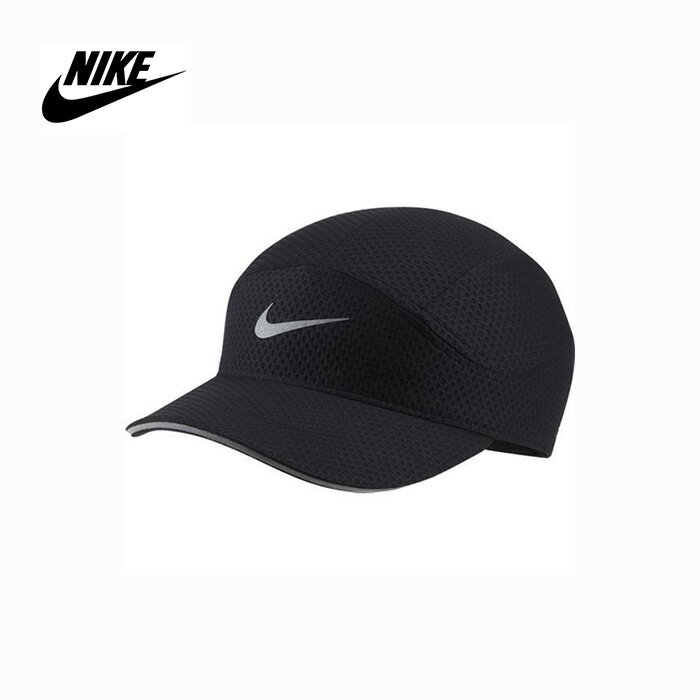 NIKE ナイキ CI5667 エアロビル テイルウィンド メッシュ キャップ 010/ブラック　| ユニセックス スポーツウェア キャップ ロゴ キャップ 帽子 メンズ レディース　ランニング　陸上 |