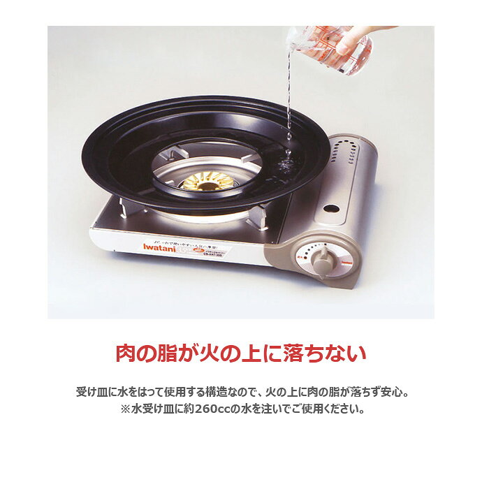 岩谷産業 イワタニ 焼肉プレート (L) カセットこんろ用プレート CB-A-YPL