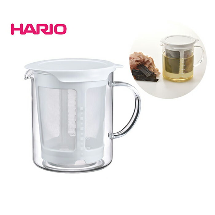 HARIO ハリオ　だしポット ホワイト DP-600-W
