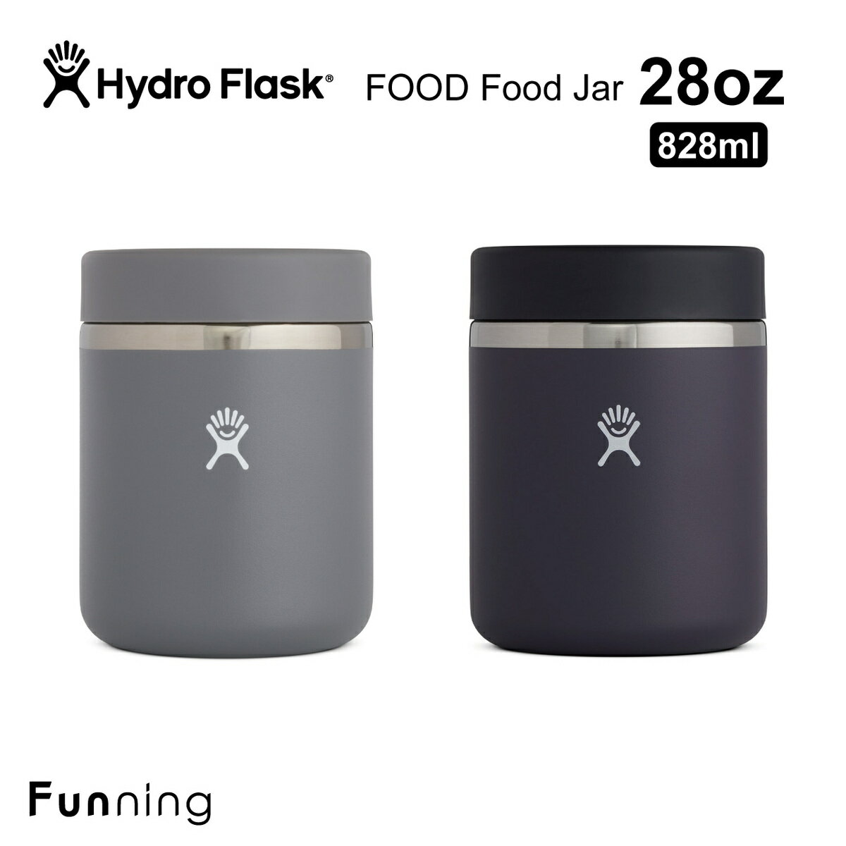 ハイドロフラスク Food Jar 28oz 828ml 保冷保温フードジャー 5089145 HydroFlask ランチジャー お弁当箱 スープジャー ステンレス コンパクト ランチ フルーツ アウトドア キャンプ ピクニック 遠足 ヨガ ジム オフィス ハワイ おしゃれ ブランド プレゼント【送料無料】