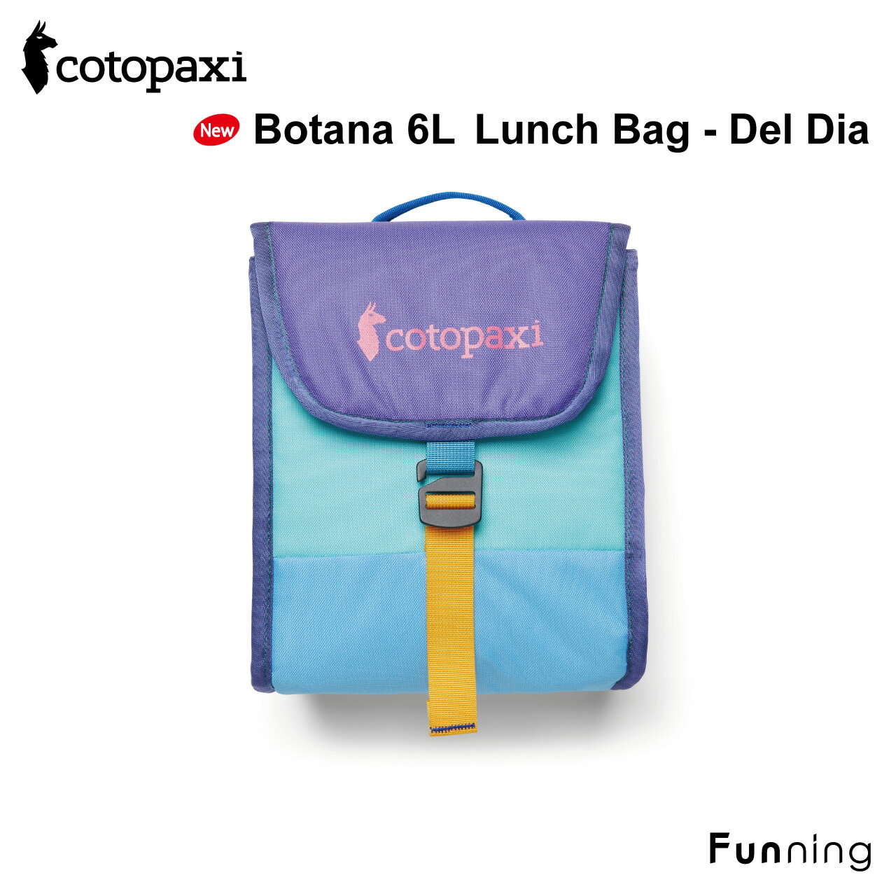 コトパクシ Cotopaxi Botana 6L Lunch Bag Del Dia アウトドア キャンプ ピクニック ハイキング 遠足 職場 ランチ お弁当入れ コンパクト おしゃれ オンリーワン
