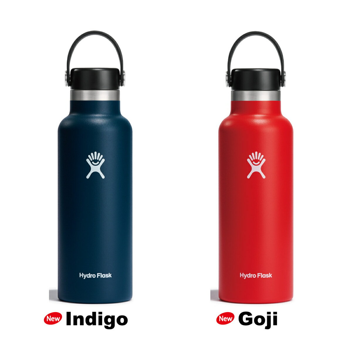 【22秋冬 NEWカラー】ハイドロフラスク ハイドレーション スタンダードマウス 18oz_532ml HydroFlask 保温 保冷 ステンレスボトル 水筒 アウトドア キャンプ ヨガ ランニング スポーツ ビーチ オフィス ジム トラベル ハワイ おしゃれ かわいい ギフト【送料無料】