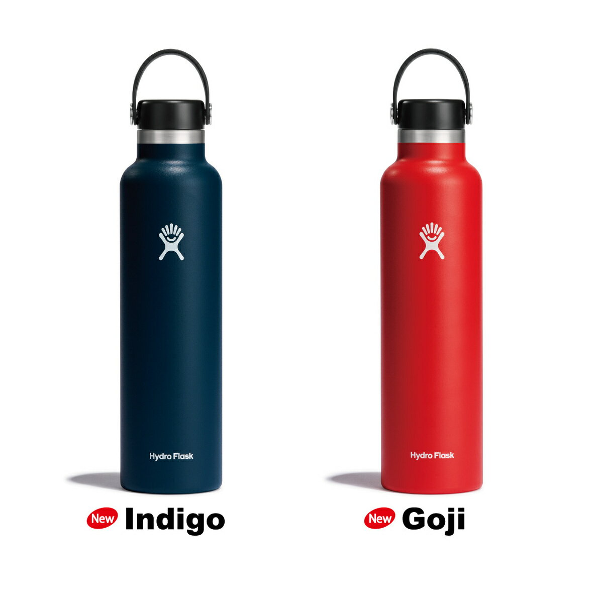 【22秋冬 NEWカラー】ハイドロフラスク ハイドレーション スタンダードマウス 24oz_709ml HydroFlask 保温 保冷 ステンレスボトル 水筒 アウトドア キャンプ ヨガ ランニング スポーツ ビーチ ジム トラベル ハワイ おしゃれ かわいい ギフト プレゼント【送料無料】