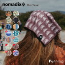 【エントリーで10倍!8/4 20:00-8/11 1:59】【25秋冬Newカラー】nomadix ノマディックス ミニタオル Mini Towel スポーツタオル ビーチタオル プール ハンカチタオル 吸水性 速乾性 薄型 軽量 リサイクルコットン おしゃれ 正規品