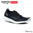 OOFOS ウーフォス Women's OOmg Sport Lace(ウーエムジー スポーツ レース)リカバリーシューズ スニーカー 靴 レディース 女性 衝撃吸収 スポーツ ランニング ヨガ ジム マラソン 快適シューズ 正規品