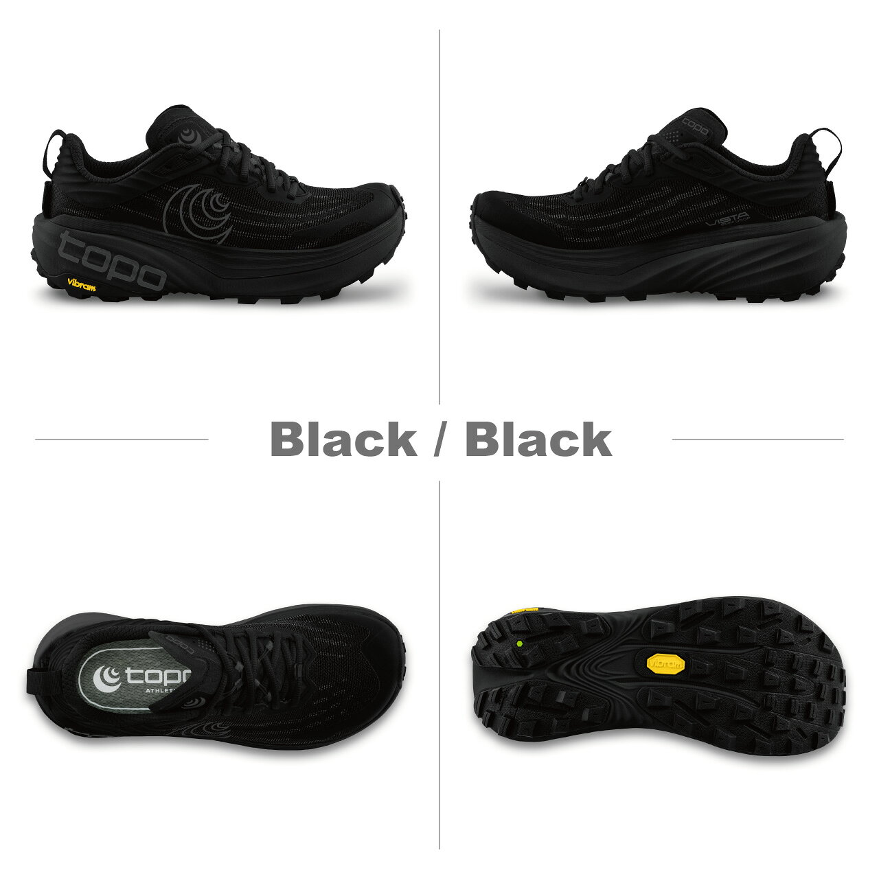 Topo Athletic トポ アスレチック VISTA (ビスタ) トレイルランニングシューズ メ...