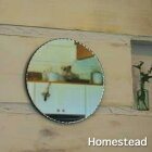 送料無料！【Homestead】丸型ラウンドミラーＭ鏡ミラー壁掛けウォールミラーシンプルモダンミラー鏡かがみカガミ。